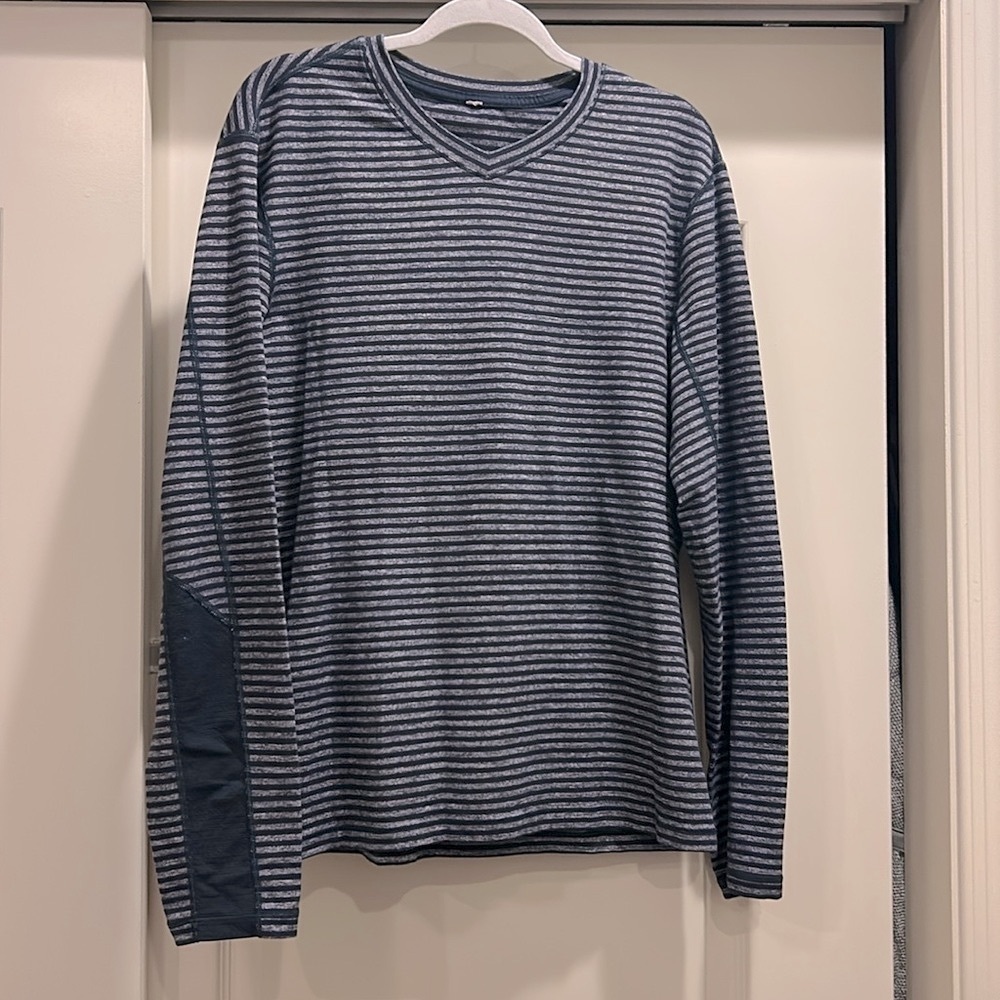Lululemon Speed Long Sleeve Rulu Striped Shirt - Picture 5 of 7